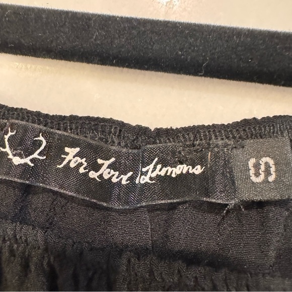 For Love And Lemons Women’s Black Crop Top Off The Shoulder L/S Size S - Picture 4 of 9